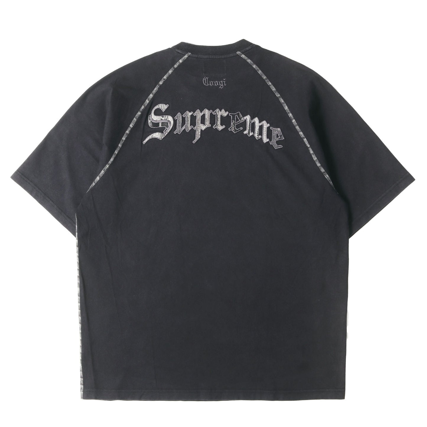 23SS ×COOGI グラフィック刺繍 ラグラン Tシャツ(Raglan S/S Top)