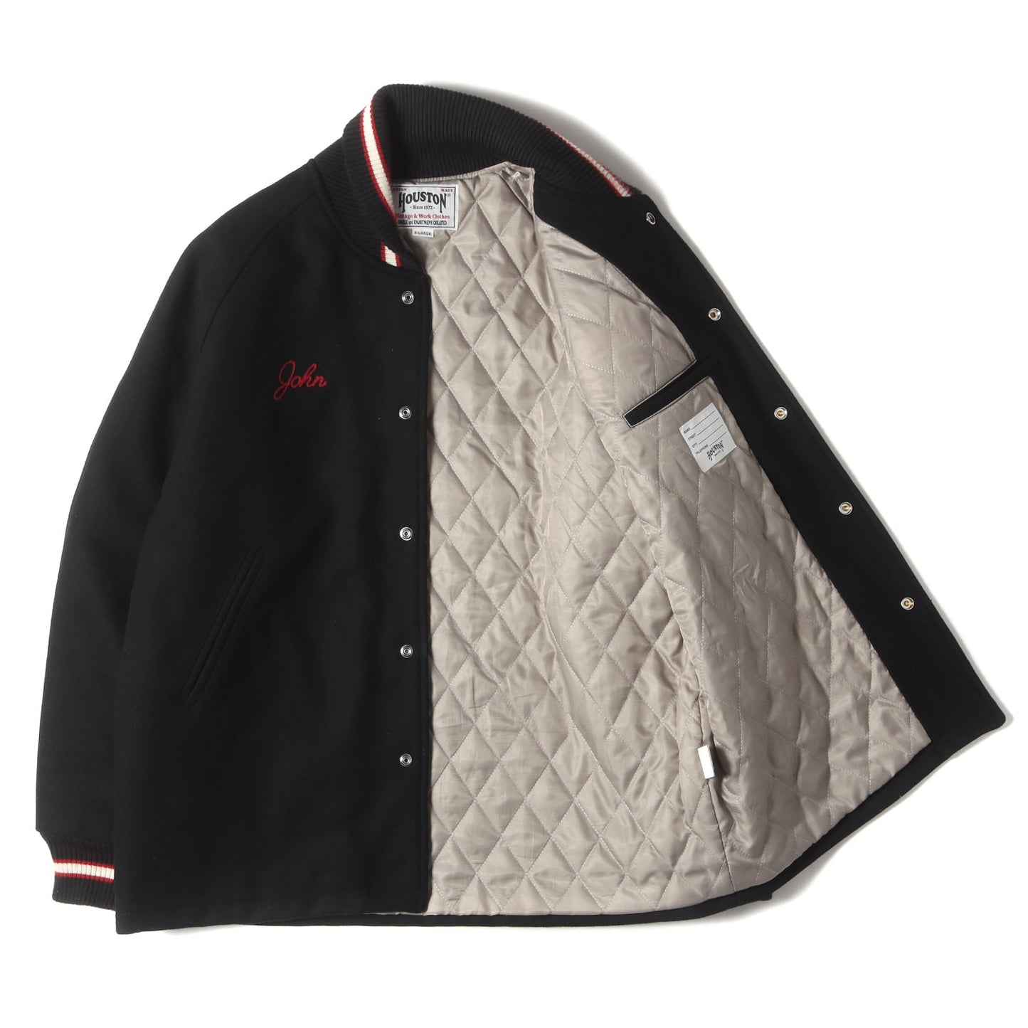 ワッペン付き メルトンウール カーコート (MELTON CAR COAT)