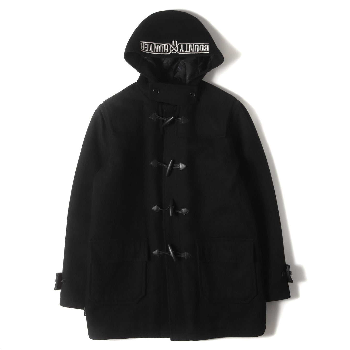 フードロゴ メルトンウール ダッフルコート