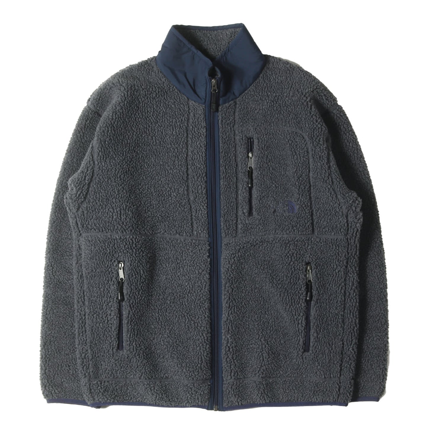 90s フリースボア ジップ ジャケット