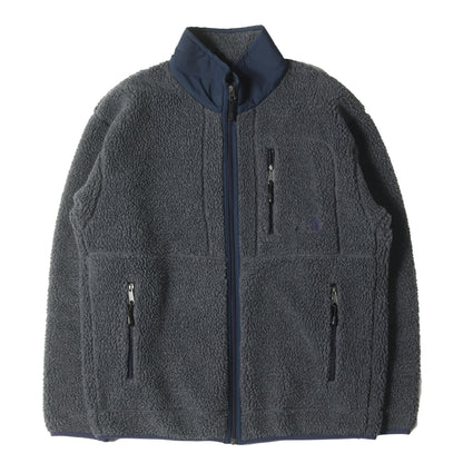 90s フリースボア ジップ ジャケット