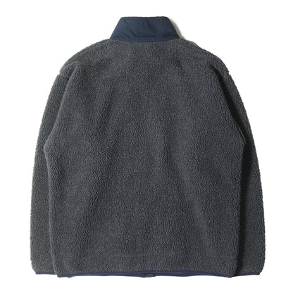 90s フリースボア ジップ ジャケット