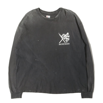 25SS ×NEIGHBORHOOD ヴィンテージ加工 ロングスリーブ Tシャツ(LS Tee _Sthd.Speedkills)
