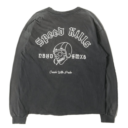 25SS ×NEIGHBORHOOD ヴィンテージ加工 ロングスリーブ Tシャツ(LS Tee _Sthd.Speedkills)
