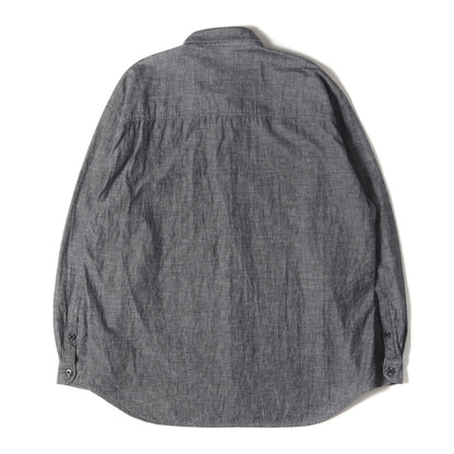 24AW ボタンダウン シャンブレーシャツ(CHAMBRAY BD SHIRT LS)