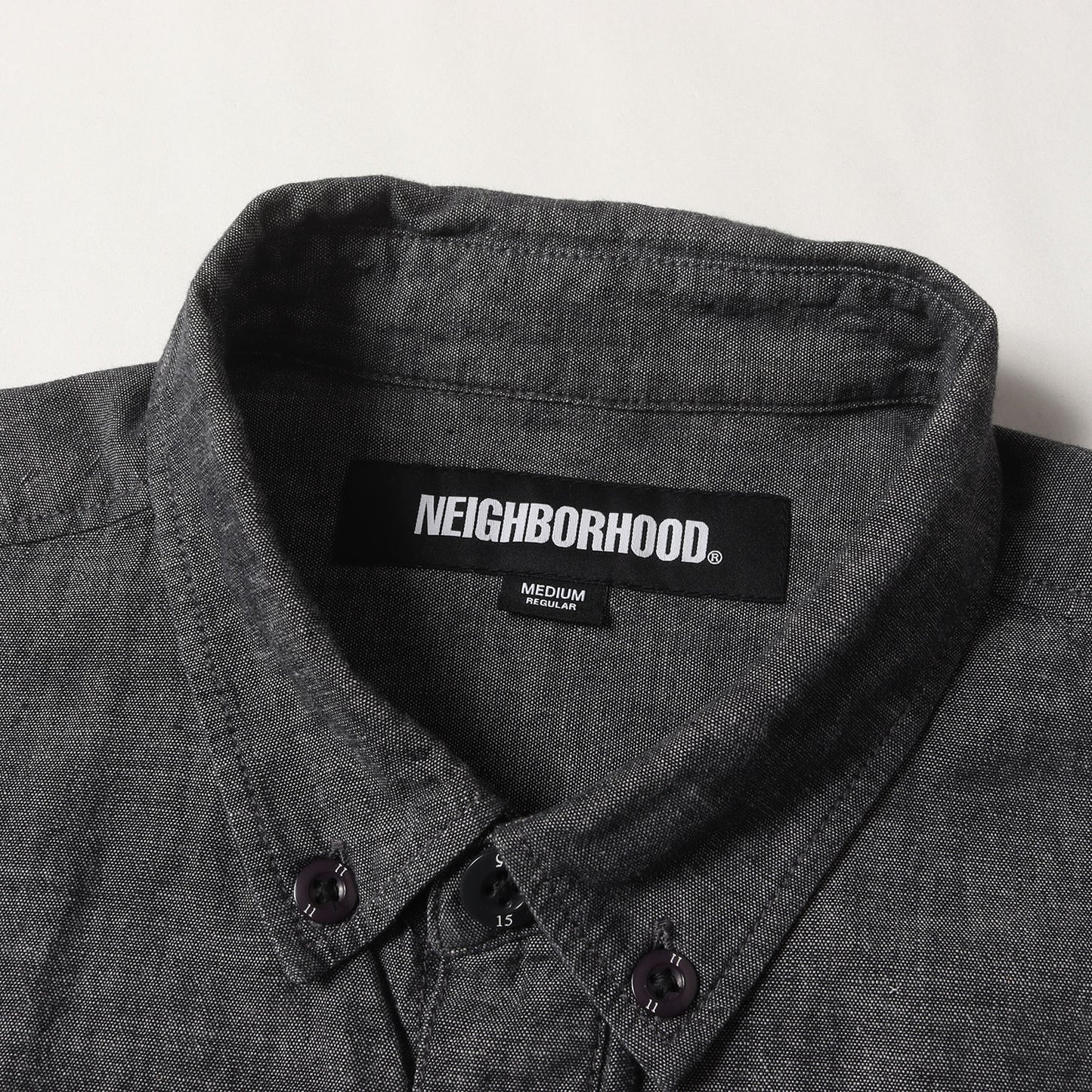 24AW ボタンダウン シャンブレーシャツ(CHAMBRAY BD SHIRT LS)
