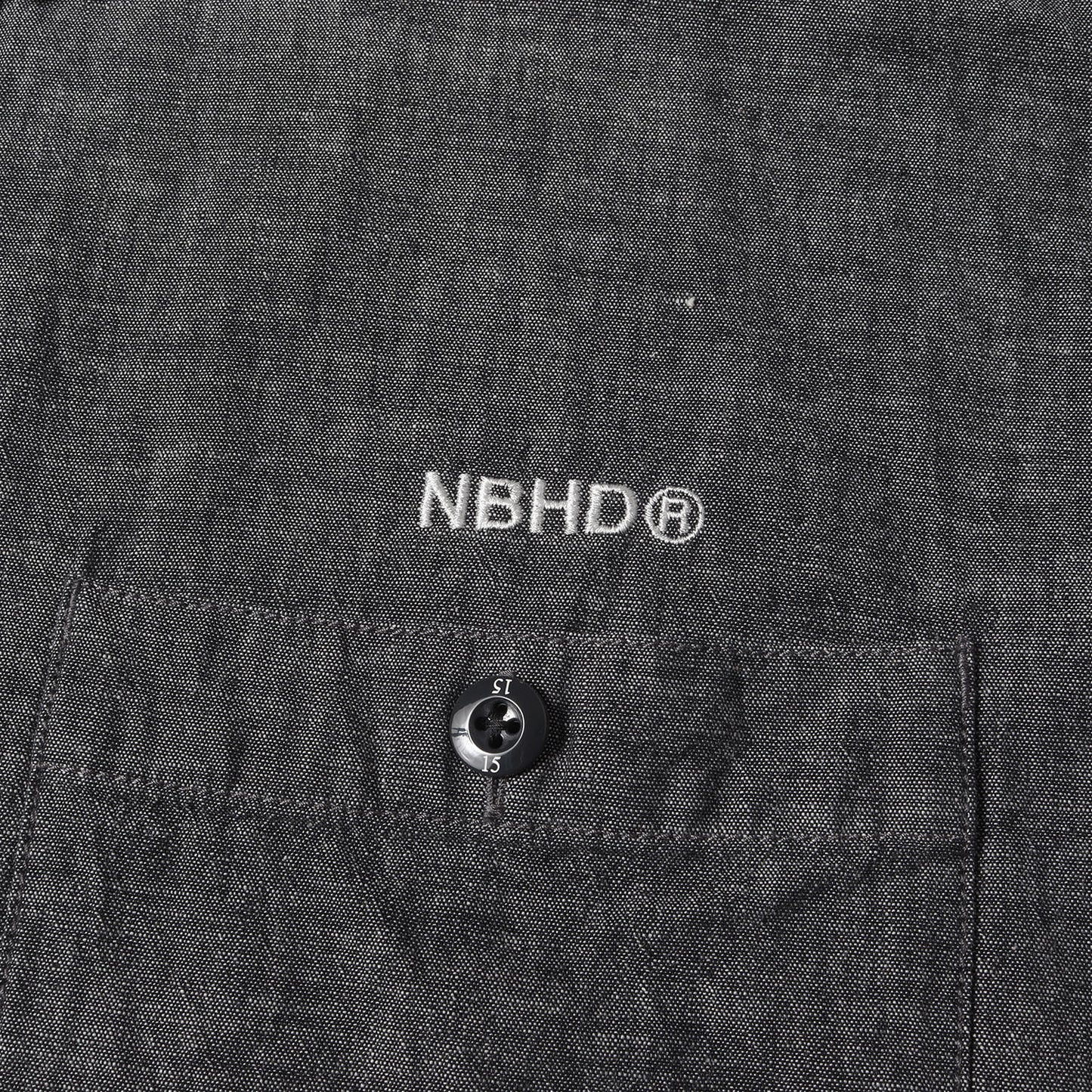 24AW ボタンダウン シャンブレーシャツ(CHAMBRAY BD SHIRT LS)