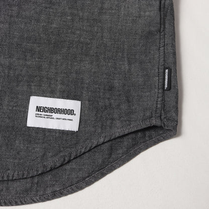 24AW ボタンダウン シャンブレーシャツ(CHAMBRAY BD SHIRT LS)