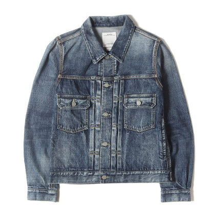 22SS ヴィンテージ加工 2ndタイプ デニムジャケット(SS 101 JKTDMGD-1001)