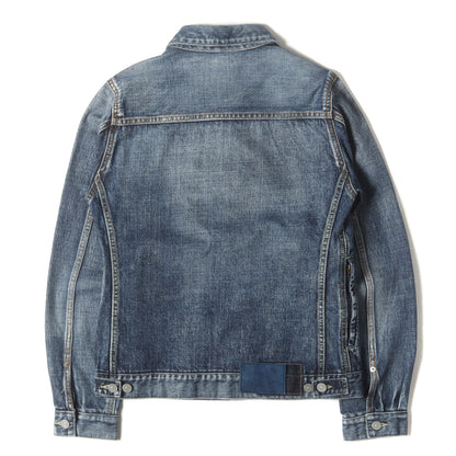 22SS ヴィンテージ加工 2ndタイプ デニムジャケット(SS 101 JKTDMGD-1001)