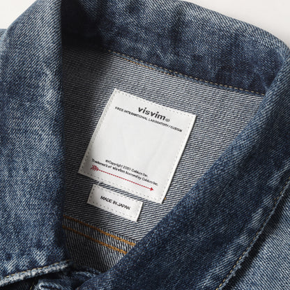 22SS ヴィンテージ加工 2ndタイプ デニムジャケット(SS 101 JKTDMGD-1001)