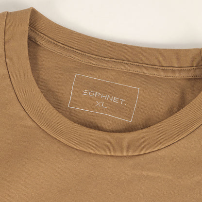 24AW ウルティマコットン ロングスリーブ Tシャツ(ESSENTIAL HEM RIBBED L/S TOP)