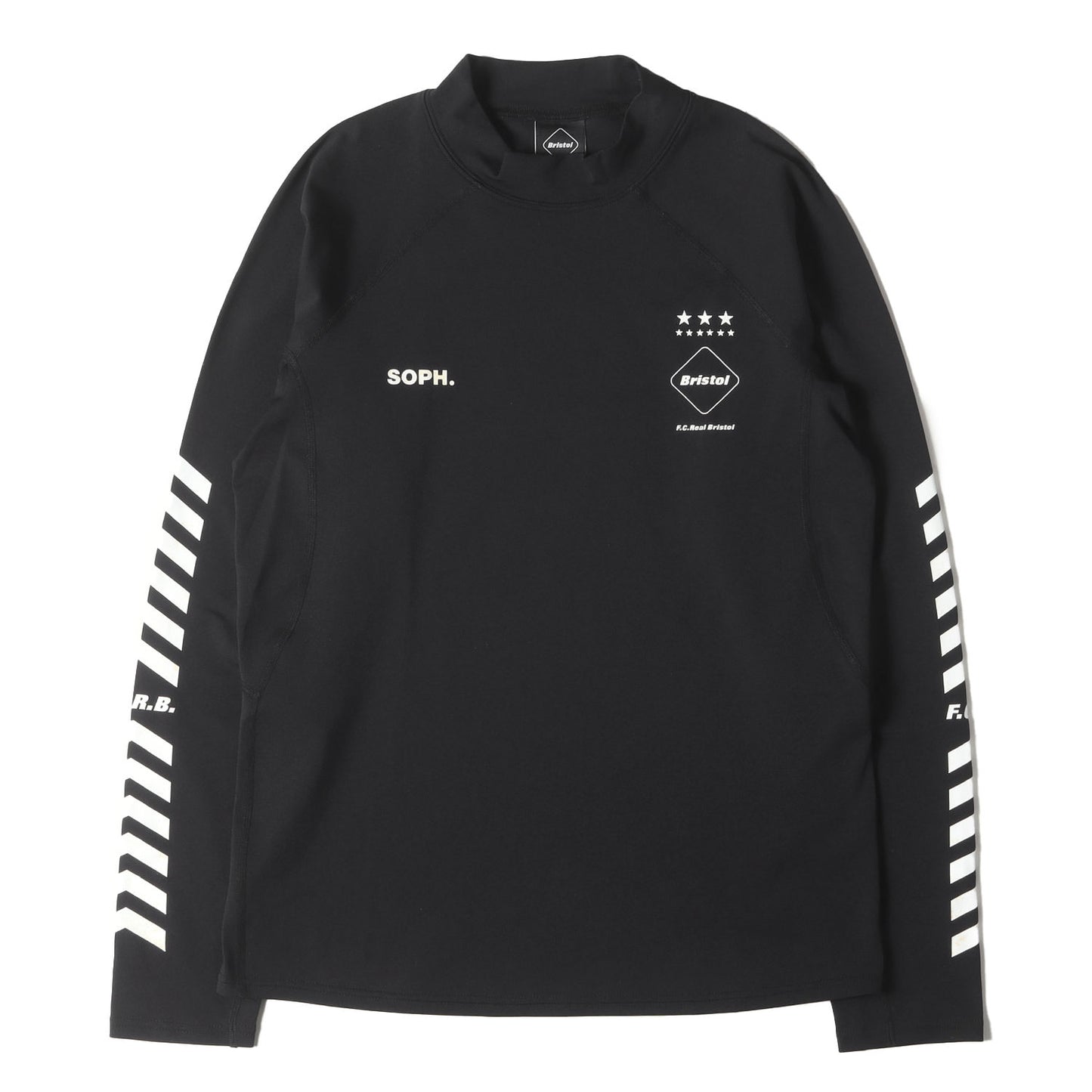アンダーレイヤー モックネック ロングスリーブ Tシャツ(UNDER LAYER TOP)