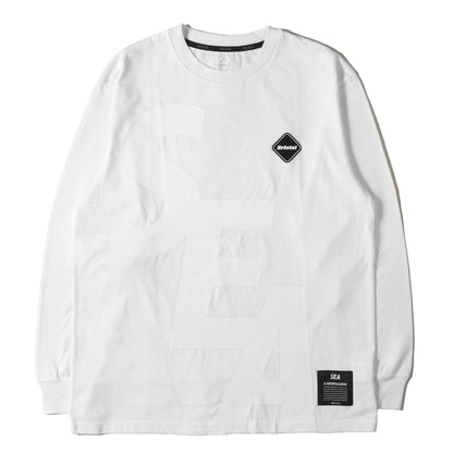 22SS ×WIND AND SEA ビッグロゴ ロングスリーブ Tシャツ(BRISTOL SEA BIG LOGO TEE)