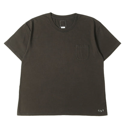 ステンシルプリントジャンボ ポケット Tシャツ(JUMBO TEE S/S STENCIL)
