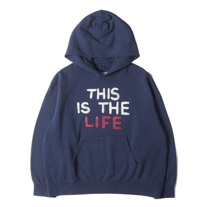 フラッグシップ限定 ハンドペイント スウェットパーカー(AMPLUS HOODIE P.O. T.I.T.L.)