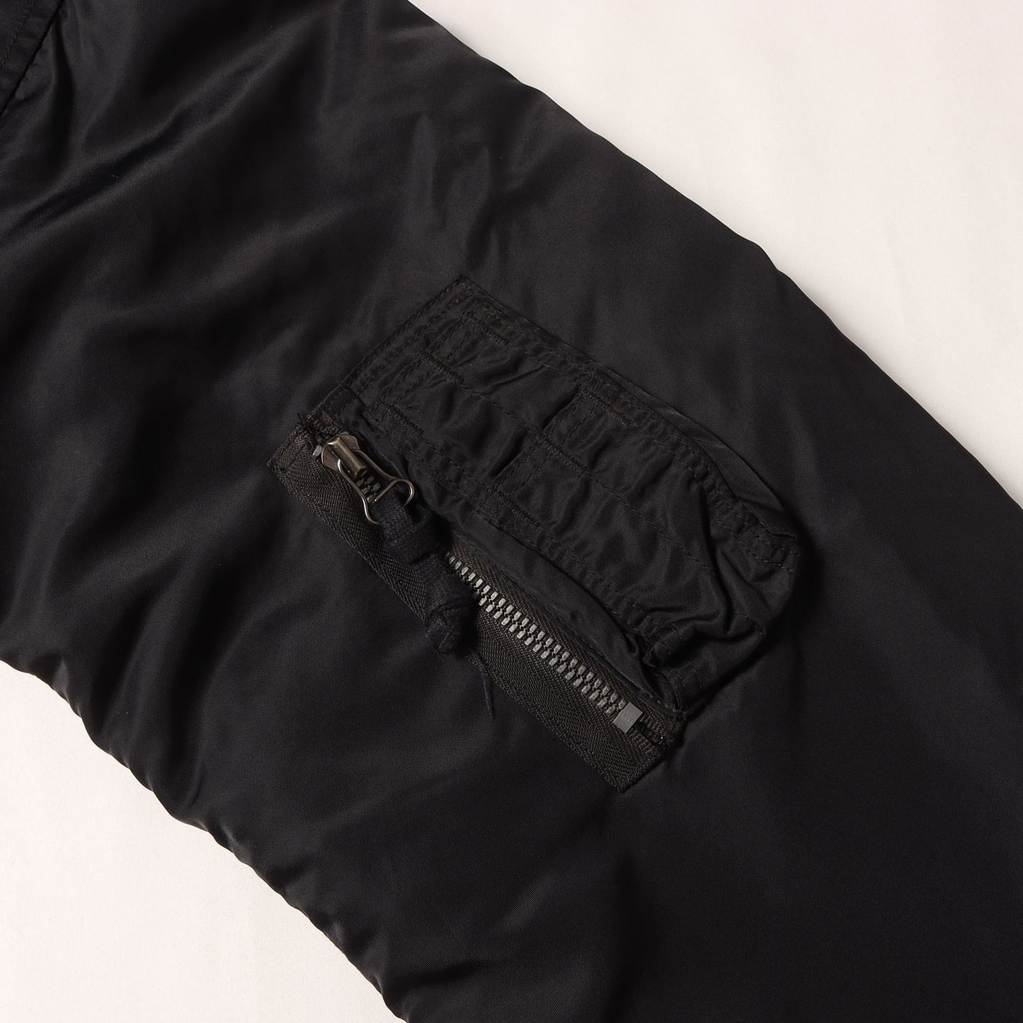 F.I.L限定 袖デニムカスタム MA-1 フライトジャケット(THORSON JKT COLLAGE)