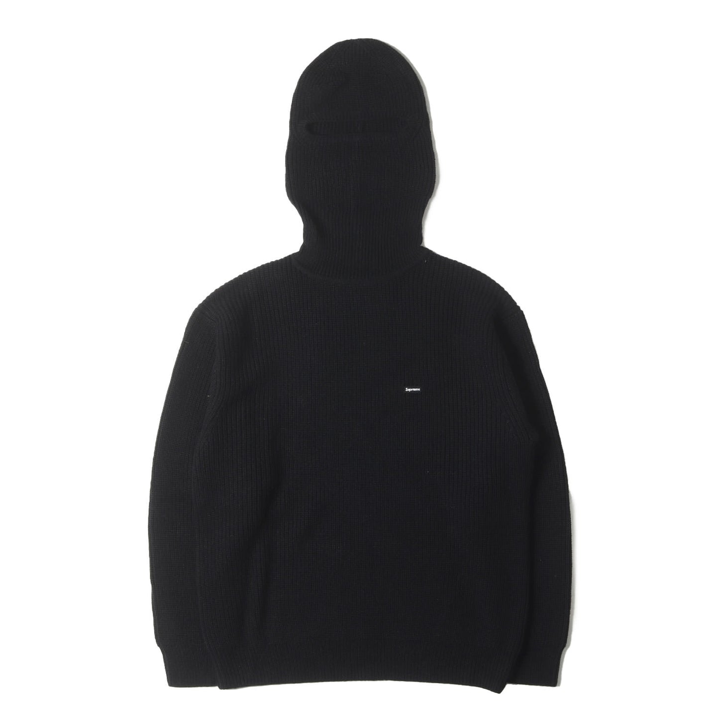 22AW スモールBOXロゴ バラクラバ / タートルネック ニット パーカー(Small Box Balaclava / Turtleneck Sweater)