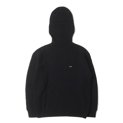 22AW スモールBOXロゴ バラクラバ / タートルネック ニット パーカー(Small Box Balaclava / Turtleneck Sweater)