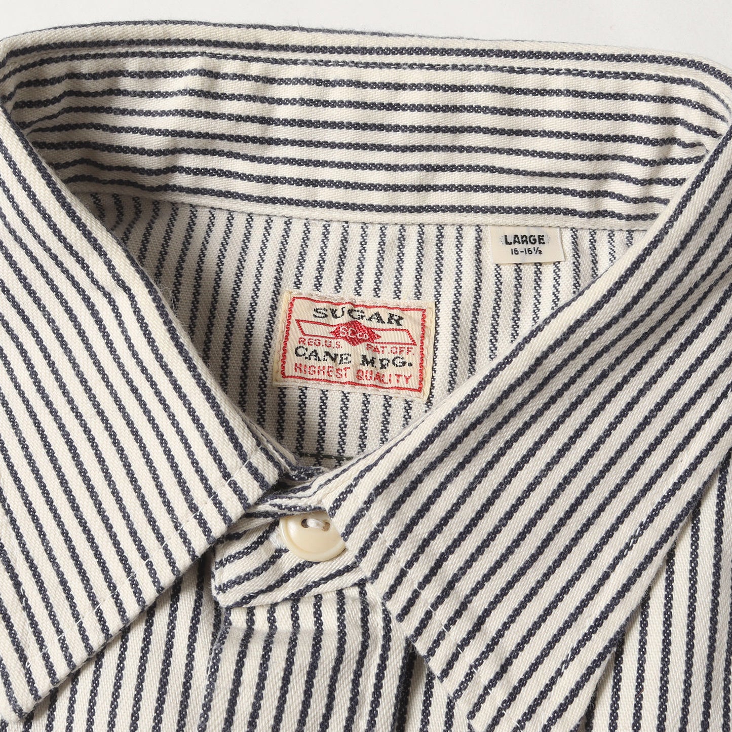 [現行モデル] ヒッコリー ストライプ ワークシャツ (HICKORY STRIPE WORK SHIRT) SC27853
