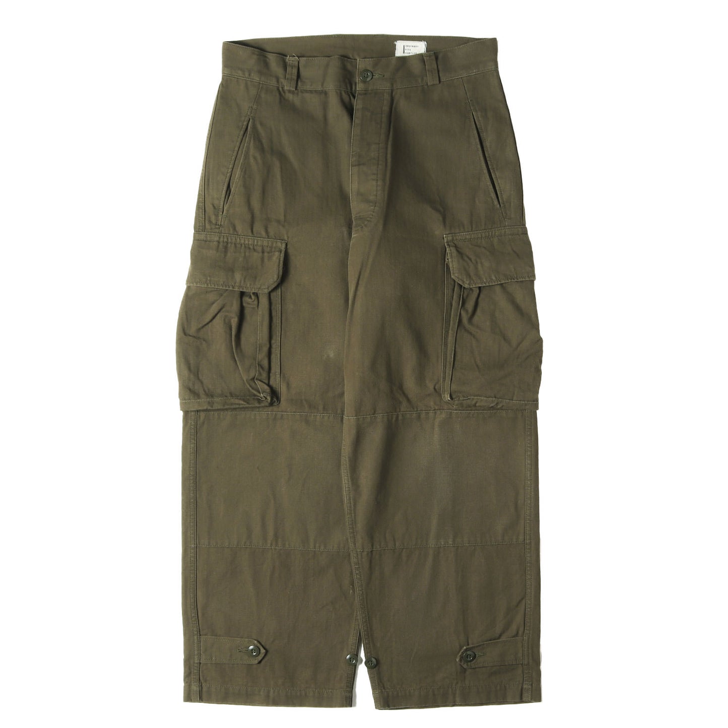 フランス軍 M-47タイプ ヘリンボーン カーゴパンツ(M-47 TYPE CARGO PANTS)