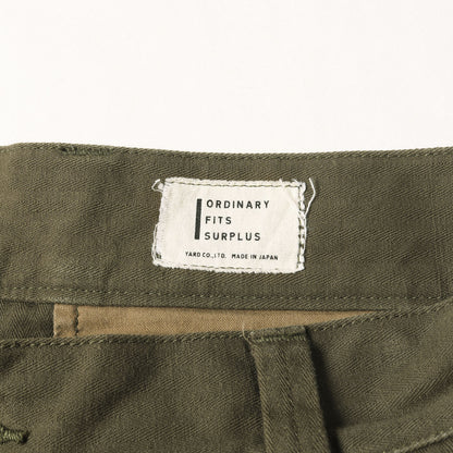 フランス軍 M-47タイプ ヘリンボーン カーゴパンツ(M-47 TYPE CARGO PANTS)