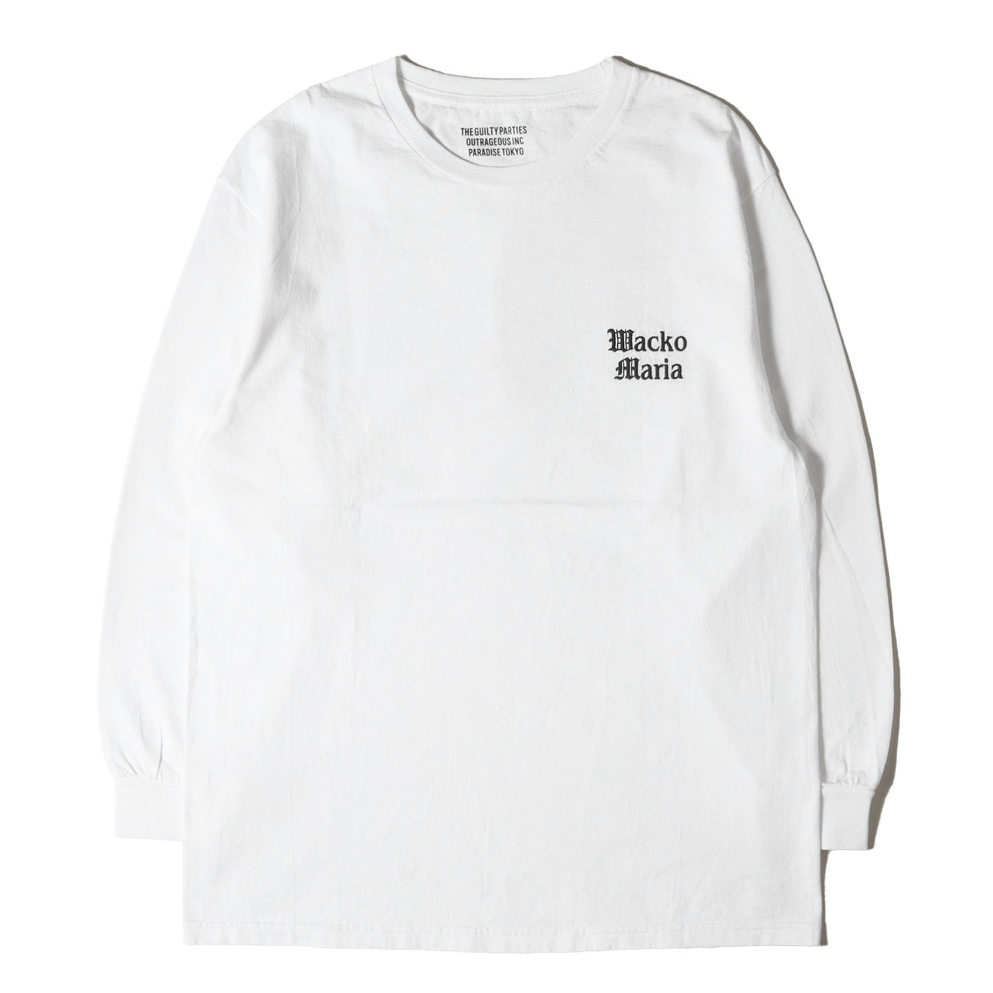 22AW ブランドロゴ刺繍 ロングスリーブ Tシャツ(LONG SLEEVE T-SHIRT)
