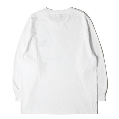 22AW ブランドロゴ刺繍 ロングスリーブ Tシャツ(LONG SLEEVE T-SHIRT)
