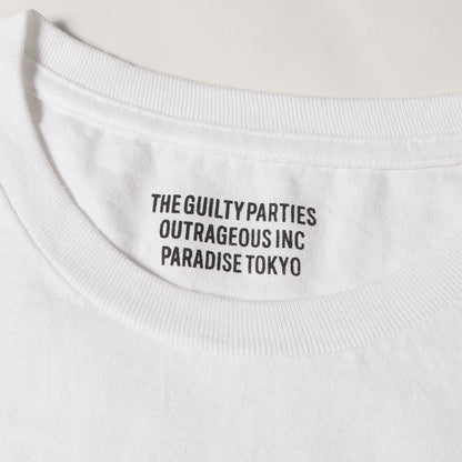 22AW ブランドロゴ刺繍 ロングスリーブ Tシャツ(LONG SLEEVE T-SHIRT)