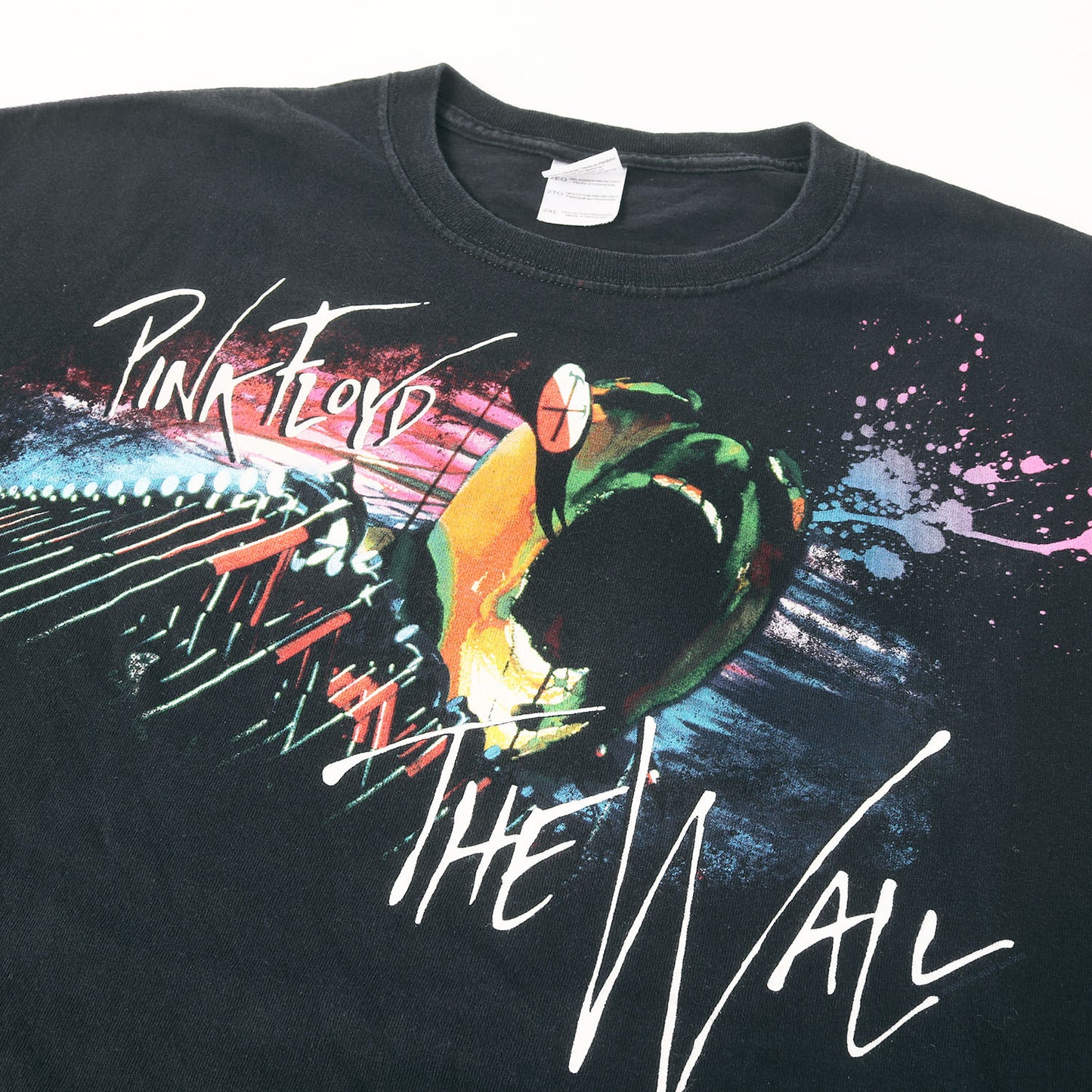 00s Pink Floyd The Wall アルバムアート Tシャツ / ホンジュラス製 GILDAN