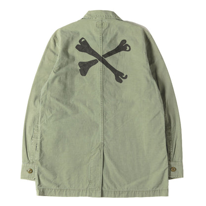 クロスボーン バックサテン ドクターシャツ(DOCTOR L/S SHIRTS)
