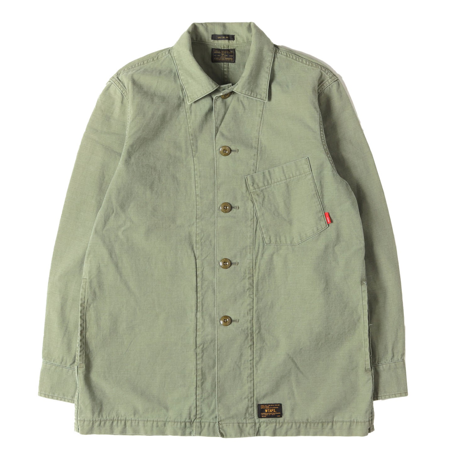 クロスボーン バックサテン ドクターシャツ(DOCTOR L/S SHIRTS)