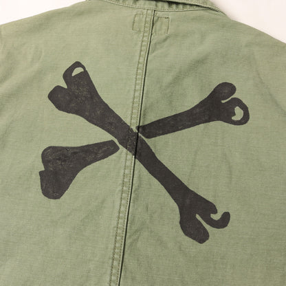 クロスボーン バックサテン ドクターシャツ(DOCTOR L/S SHIRTS)