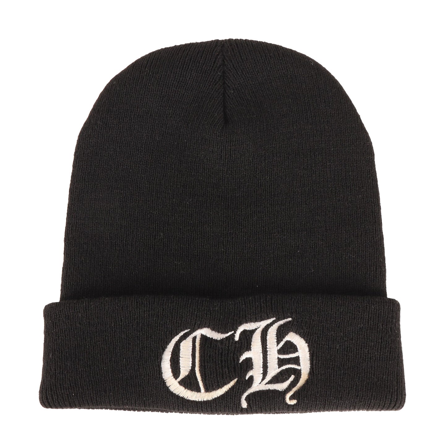 オールドモデル CHロゴ刺繍 ニットビーニー / ワッチキャップ(WATCH CAP)