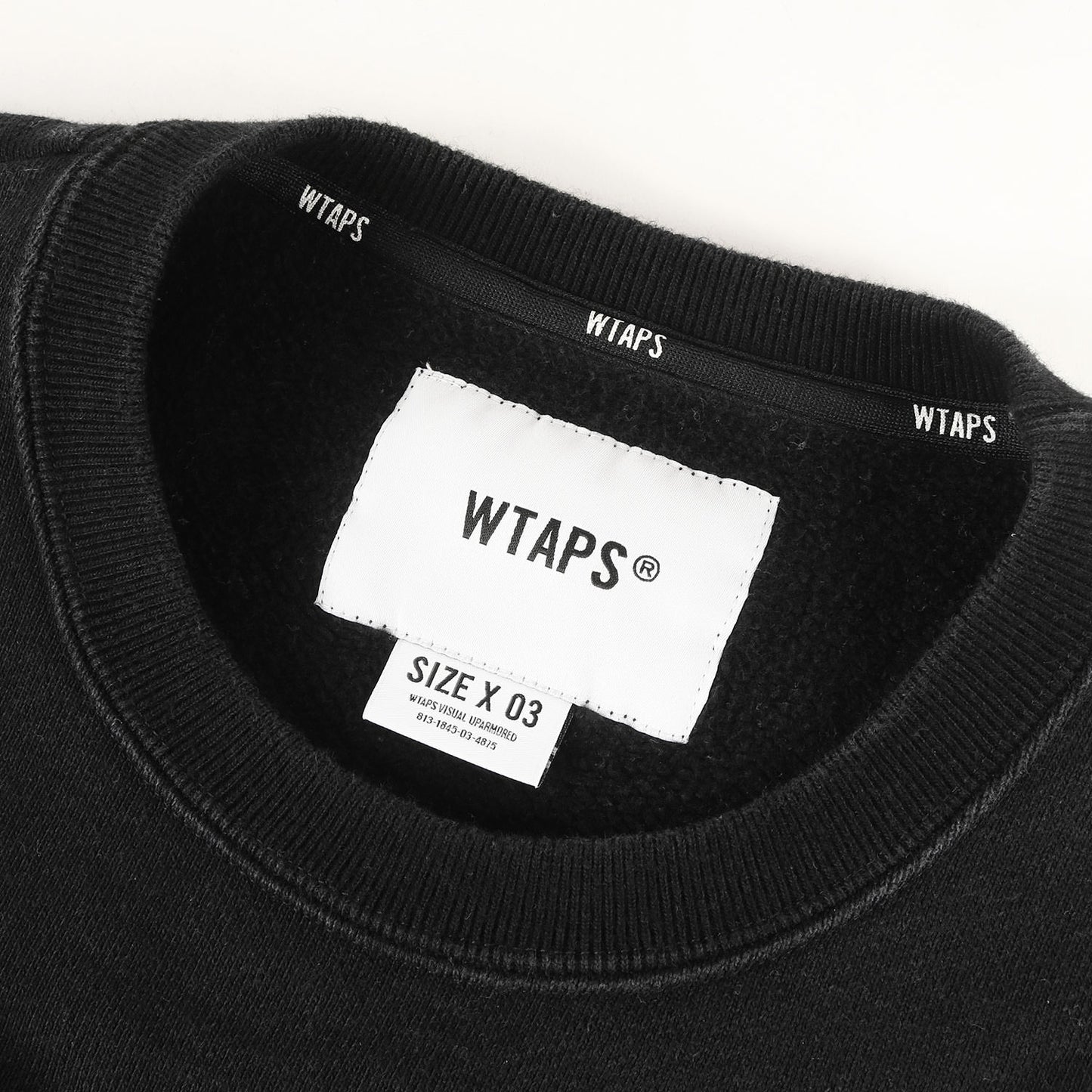 24AW ブランドロゴ刺繍 クルーネック スウェット(SIGN 02 / SWEATER / COTTON)