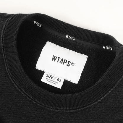 24AW ブランドロゴ刺繍 クルーネック スウェット(SIGN 02 / SWEATER / COTTON)