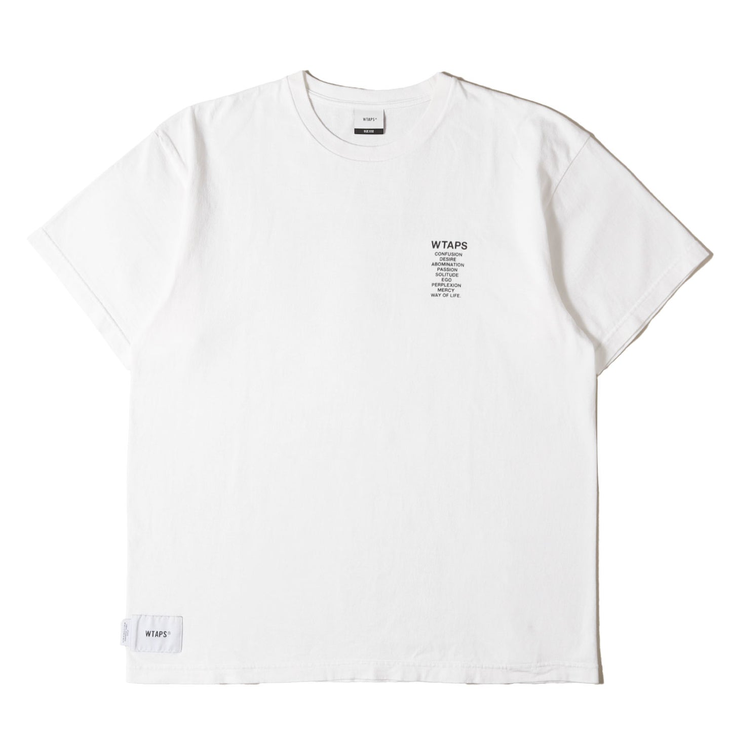 24SS ブランドロゴ Tシャツ(INGREDIENTS / SPEC / SS / COTTON)