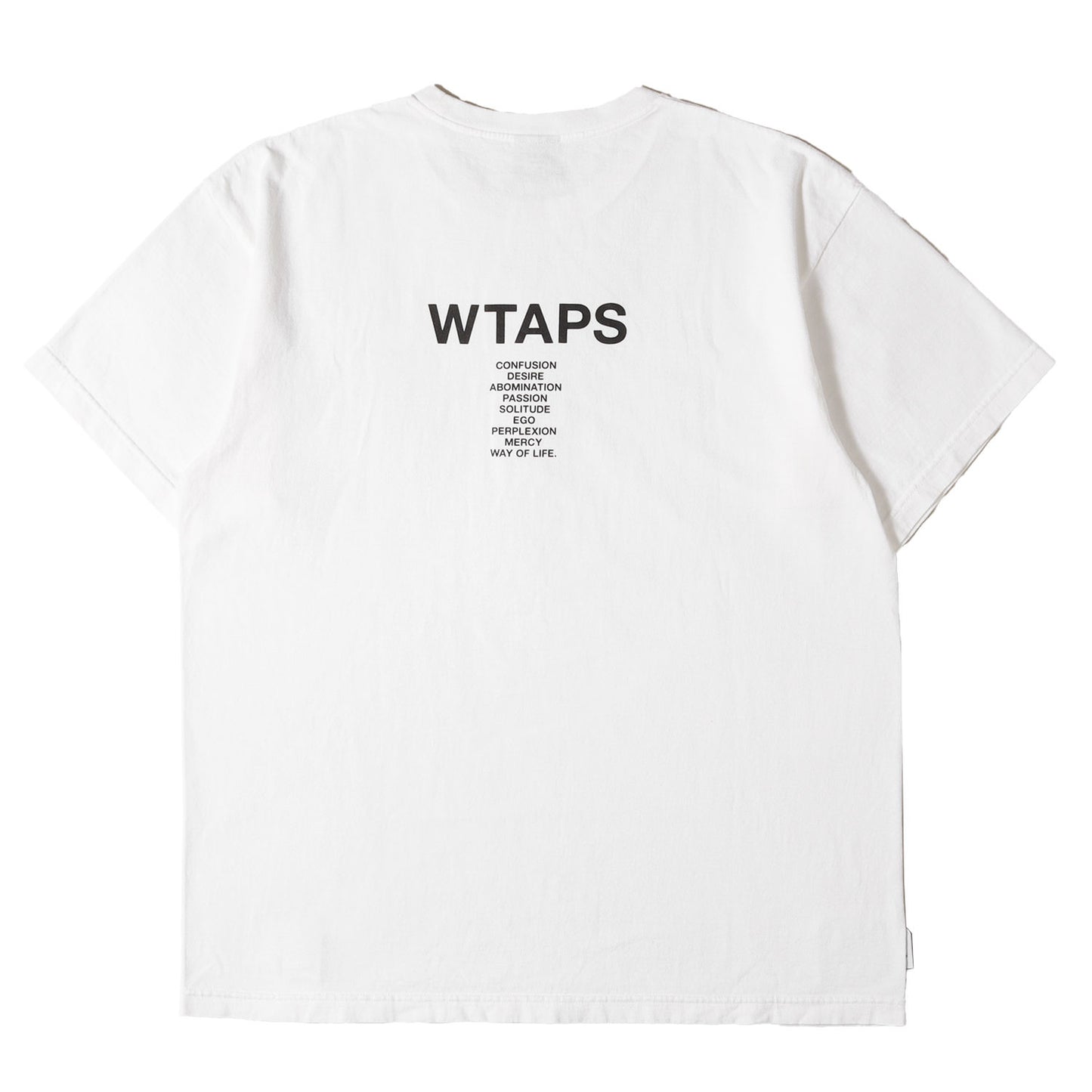 24SS ブランドロゴ Tシャツ(INGREDIENTS / SPEC / SS / COTTON)