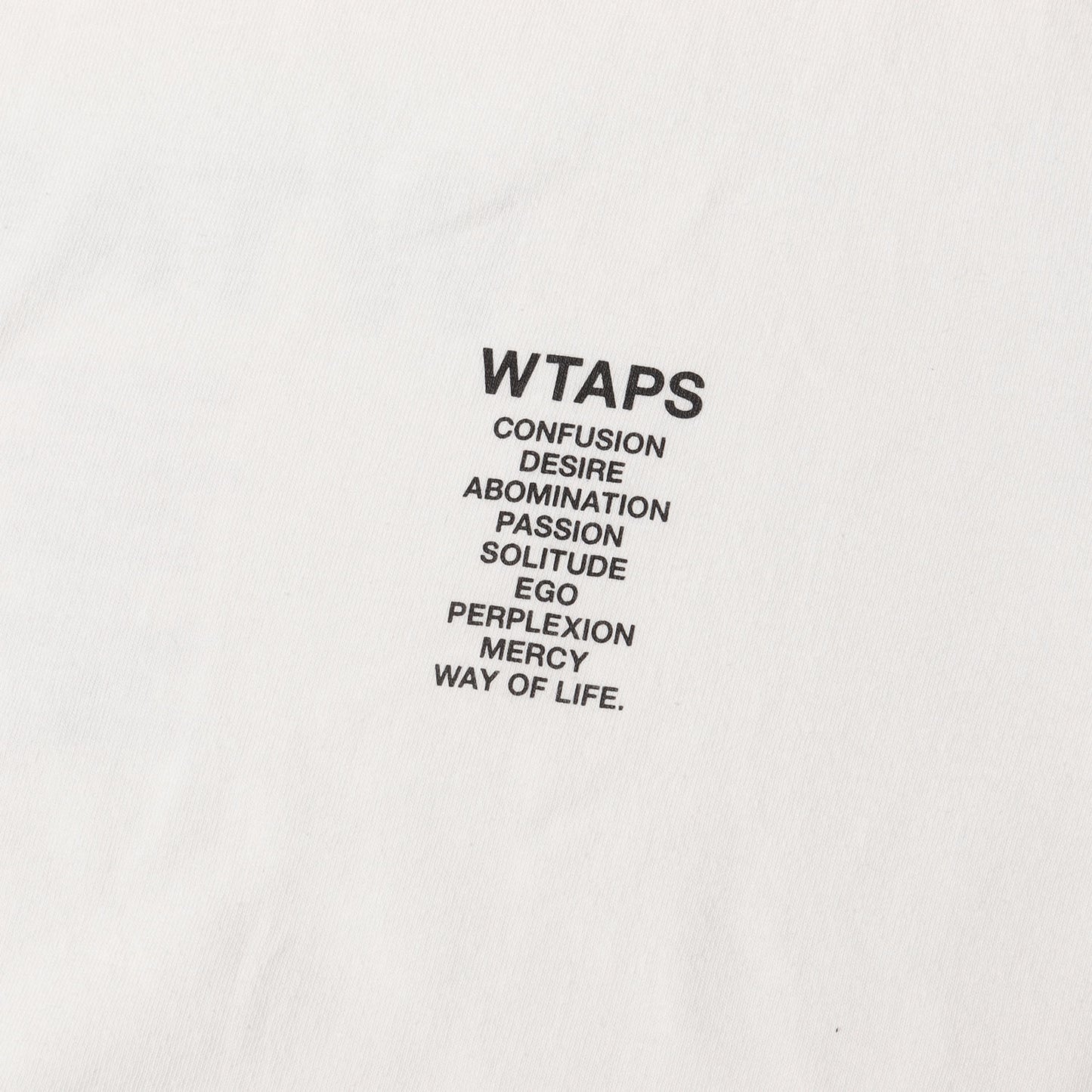 24SS ブランドロゴ Tシャツ(INGREDIENTS / SPEC / SS / COTTON)