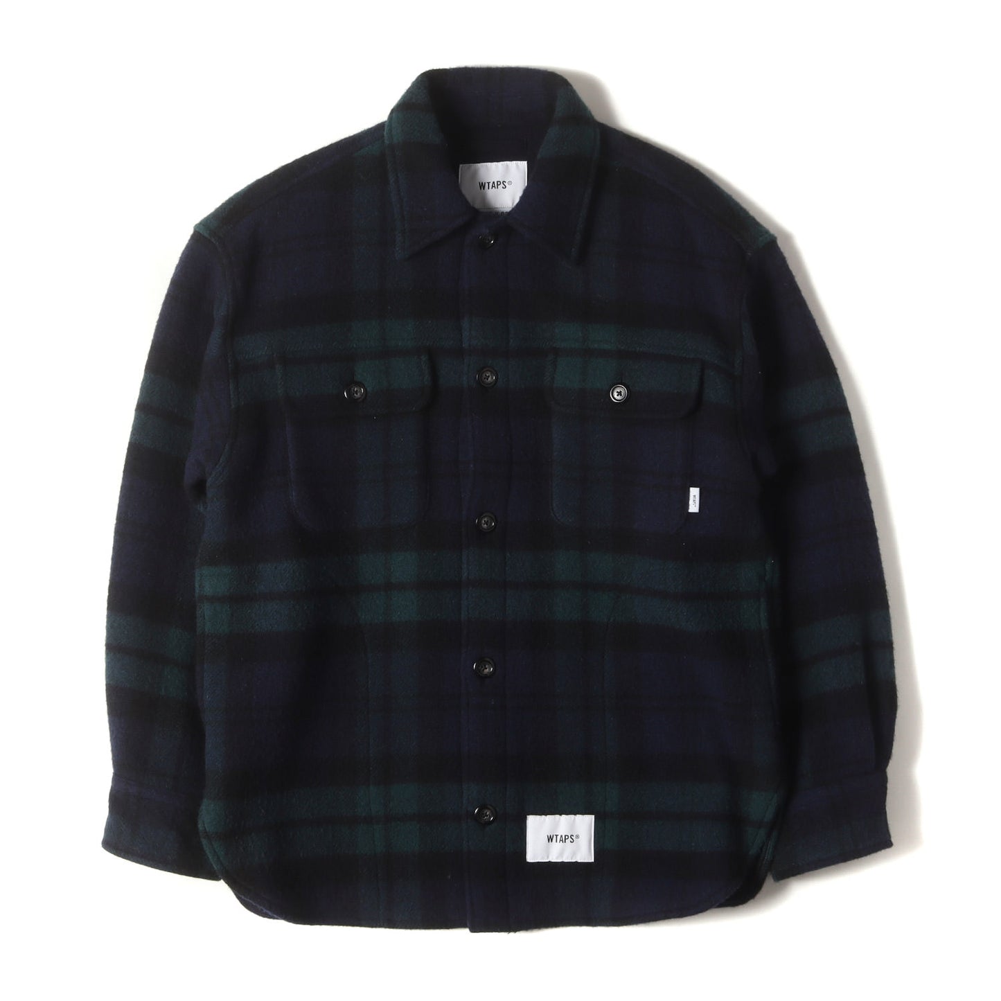 24AW モッサウール チェック シャツジャケット(WCPO 02 / JACKET / WOPL. MOSSER. TEXTILE)