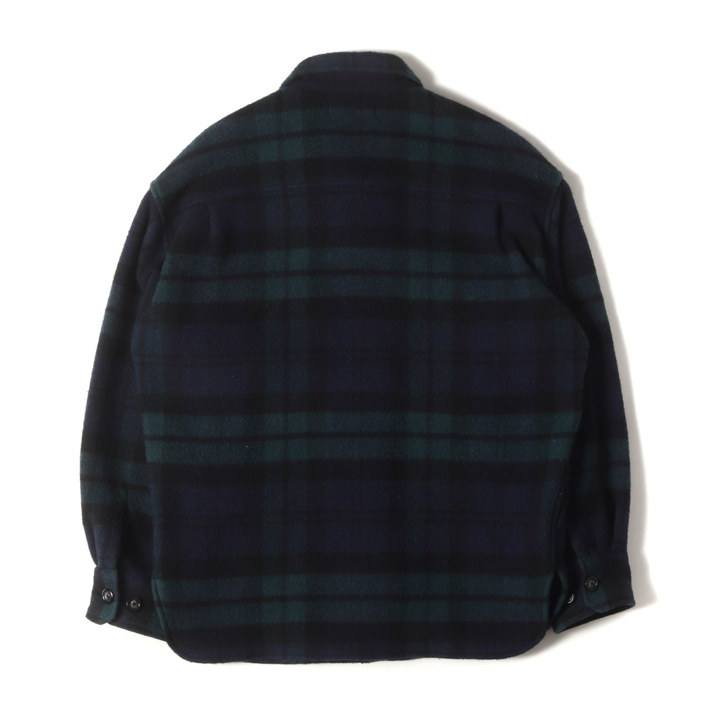 24AW モッサウール チェック シャツジャケット(WCPO 02 / JACKET / WOPL. MOSSER. TEXTILE)