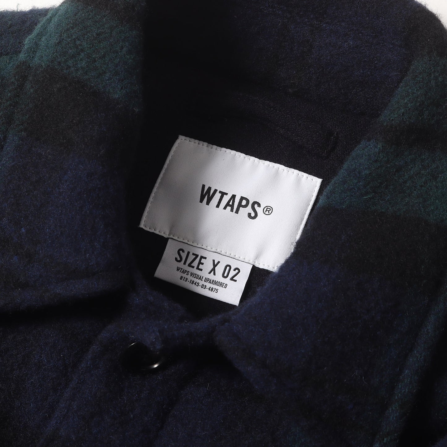 24AW モッサウール チェック シャツジャケット(WCPO 02 / JACKET / WOPL. MOSSER. TEXTILE)