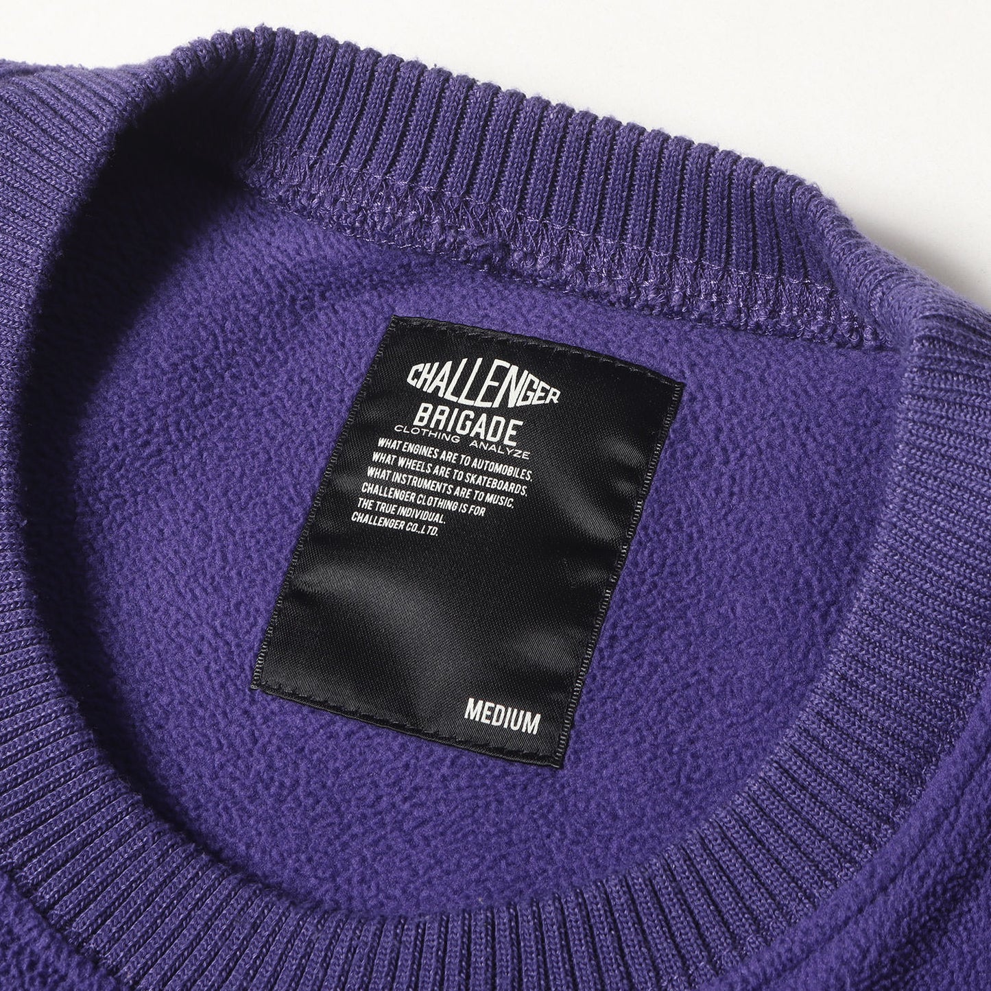 25AW カレッジロゴ フリース スウェット(COLLEGE C/N FLEECE)