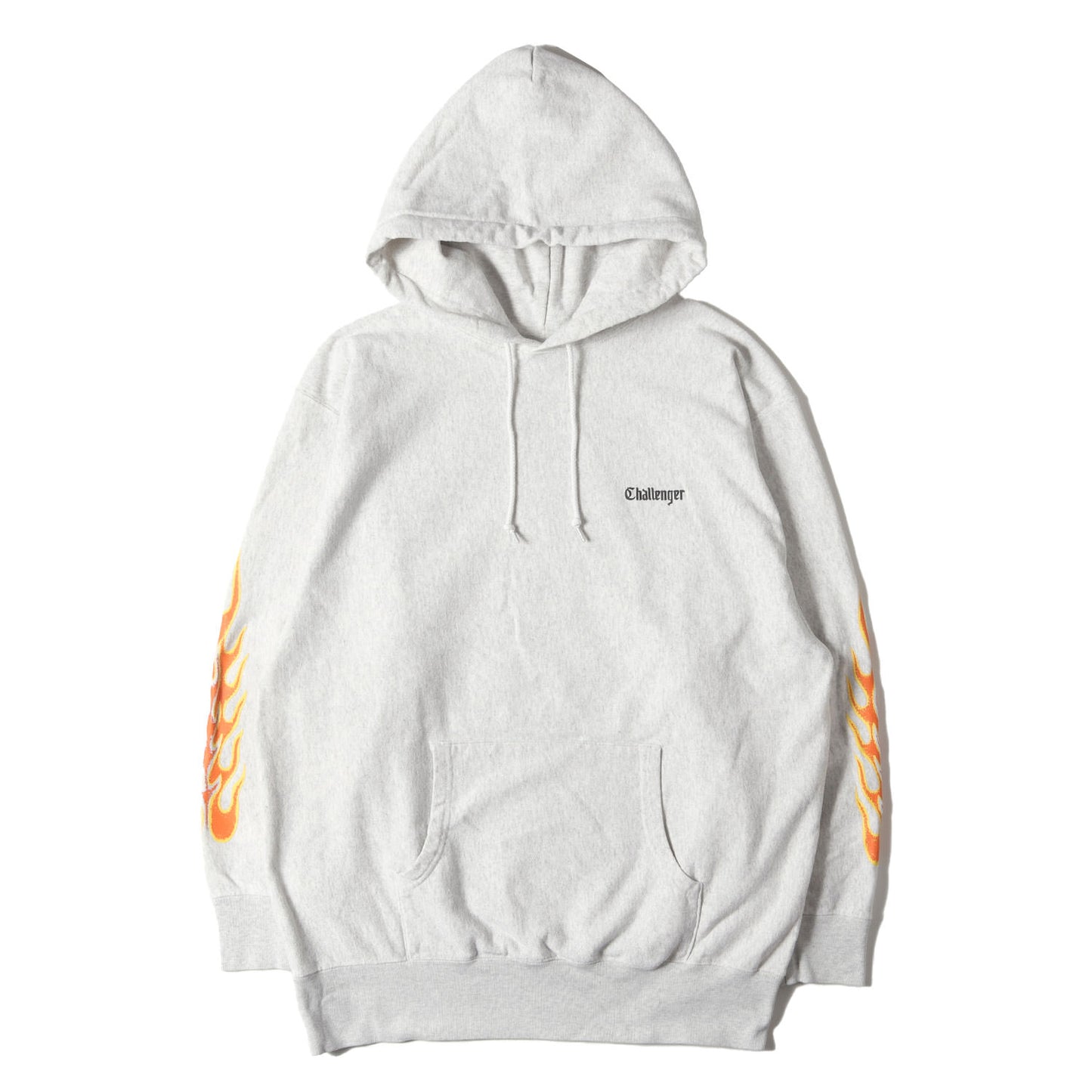 23AW フレイムプリント スウェットパーカー(FLAMES HOODIE)