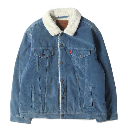[リーバイスプレミアム] コーデュロイ シェルパボア 3rd トラッカージャケット (Relaxed FIT Sherpa Trucker)