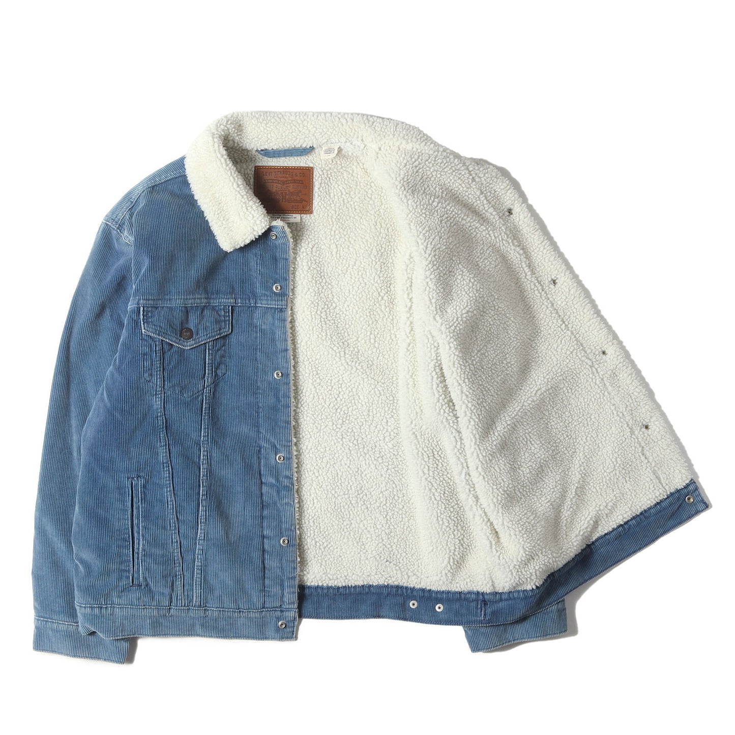 [リーバイスプレミアム] コーデュロイ シェルパボア 3rd トラッカージャケット (Relaxed FIT Sherpa Trucker)