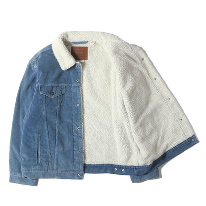 [リーバイスプレミアム] コーデュロイ シェルパボア 3rd トラッカージャケット (Relaxed FIT Sherpa Trucker)