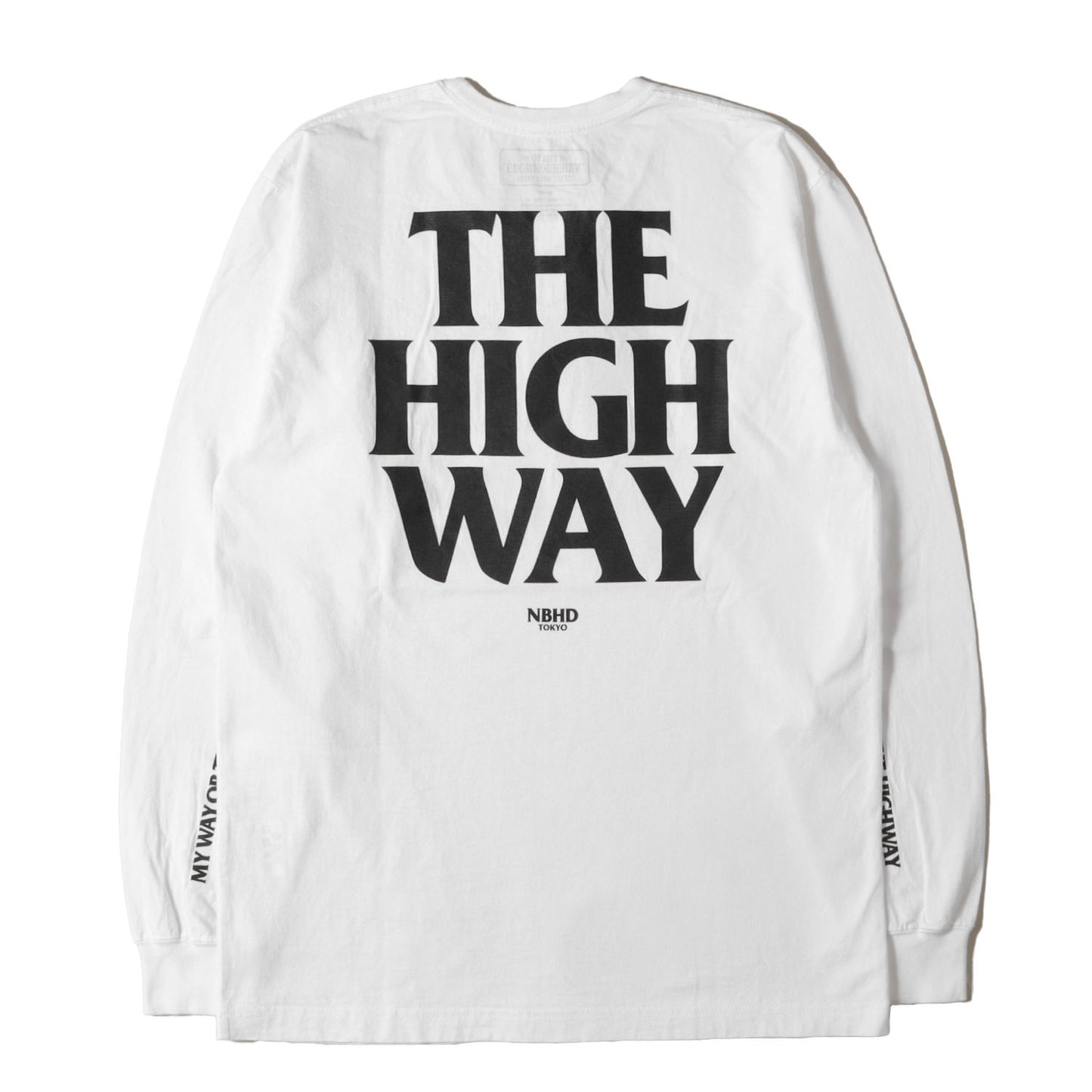 MY WAYロゴ ロングスリーブ Tシャツ(MY WAY / C-TEE. LS)