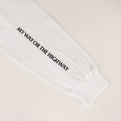 MY WAYロゴ ロングスリーブ Tシャツ(MY WAY / C-TEE. LS)