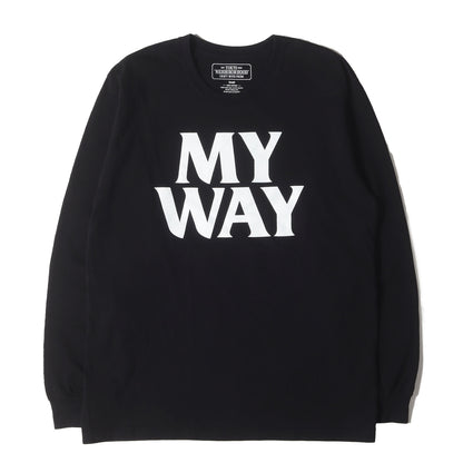 MY WAYロゴ ロングスリーブ Tシャツ(MY WAY / C-TEE. LS)